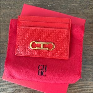 Carolina Herrera Red Card Holder
